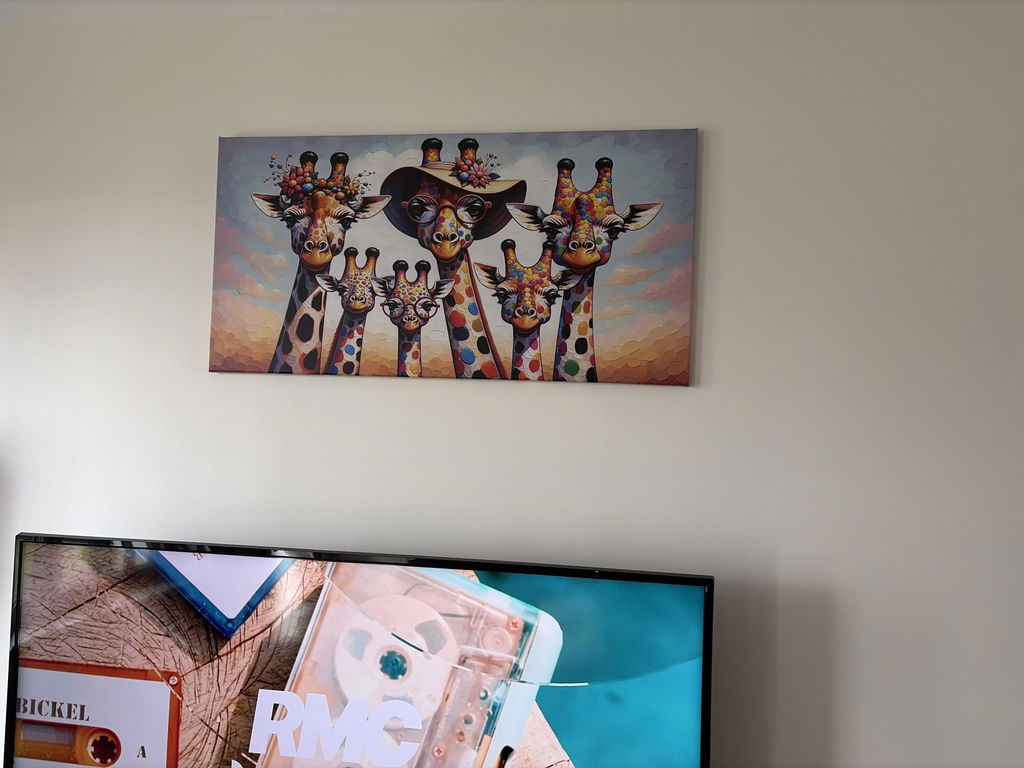 Tableau Girafe Les Belles Excentriques