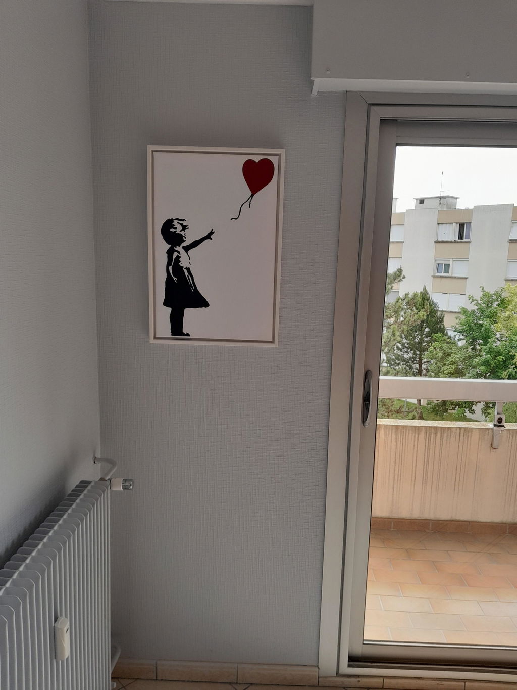 Tableau Banksy La Fille au Ballon