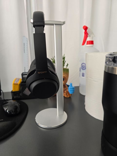 Soporte con base  para Audífono - Aluminio