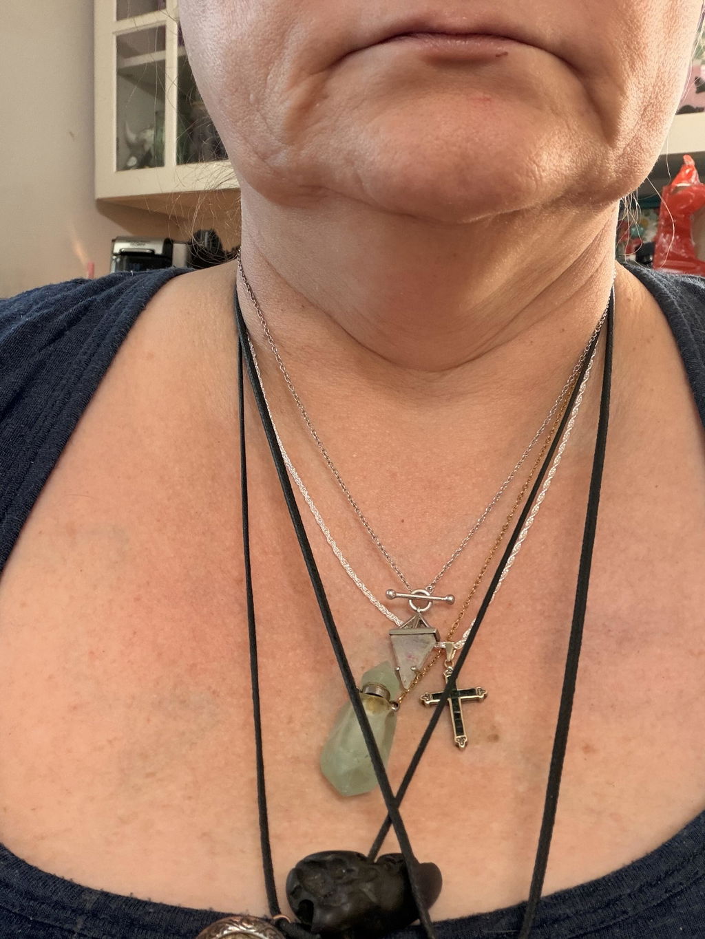 Labradorite Heroine T-Lock & Ora Necklaces & Widelink Chain – Moon