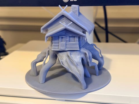 Baba Lysanga's Creeping Hut - 28mm 32mm DND Miniatures D&D Minis Dungeons and Dragons