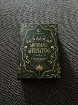 Abundance Affirmasjonskort