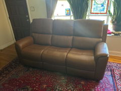 Henry Power Reclining Sofa With Adjustable Headrest And Lumbar