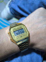 Reloj Casio A168WG-9W Hombre Acero Dorado