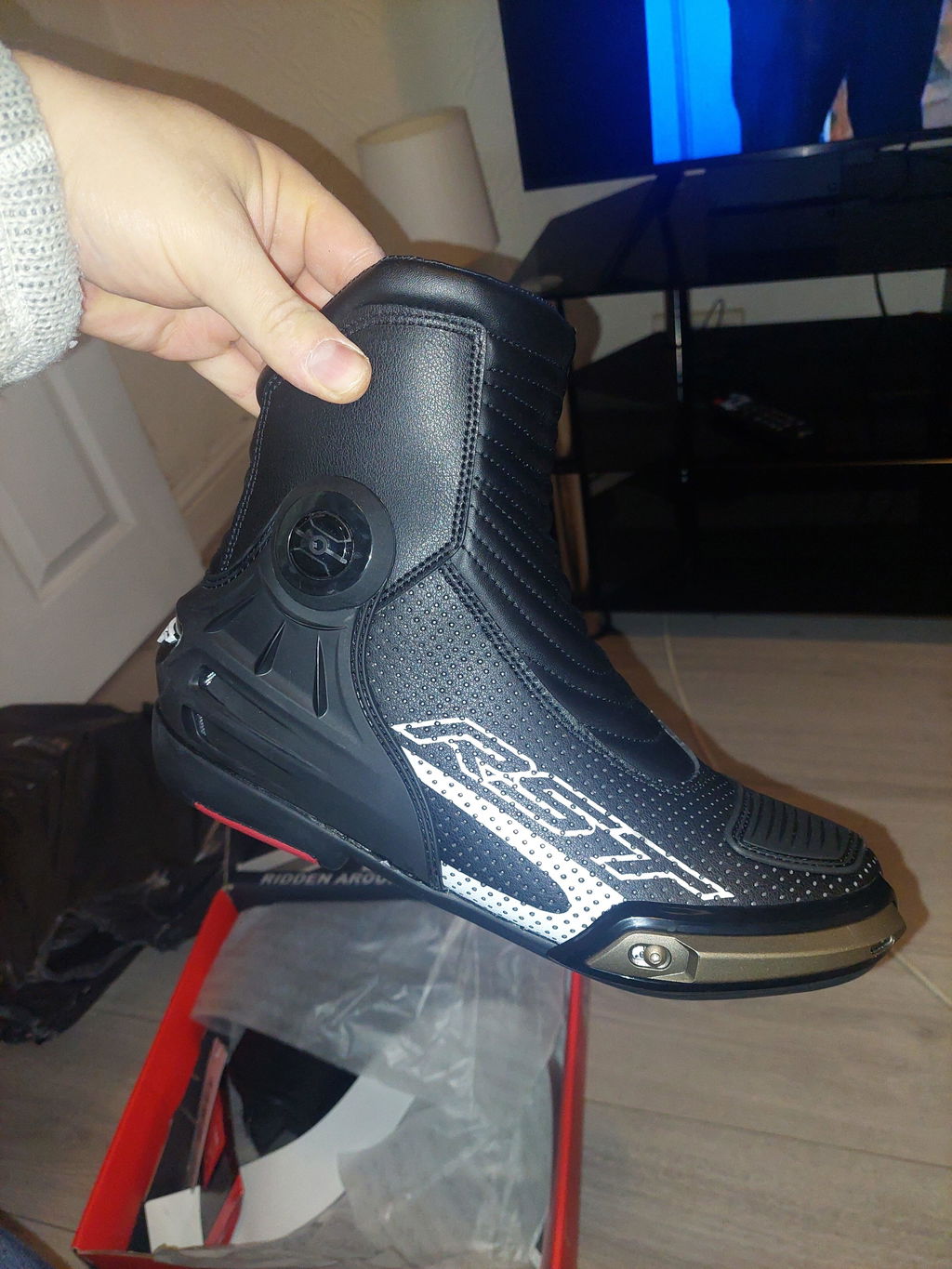 RST Tractech Evo 3 Short CE Boots Black / Black