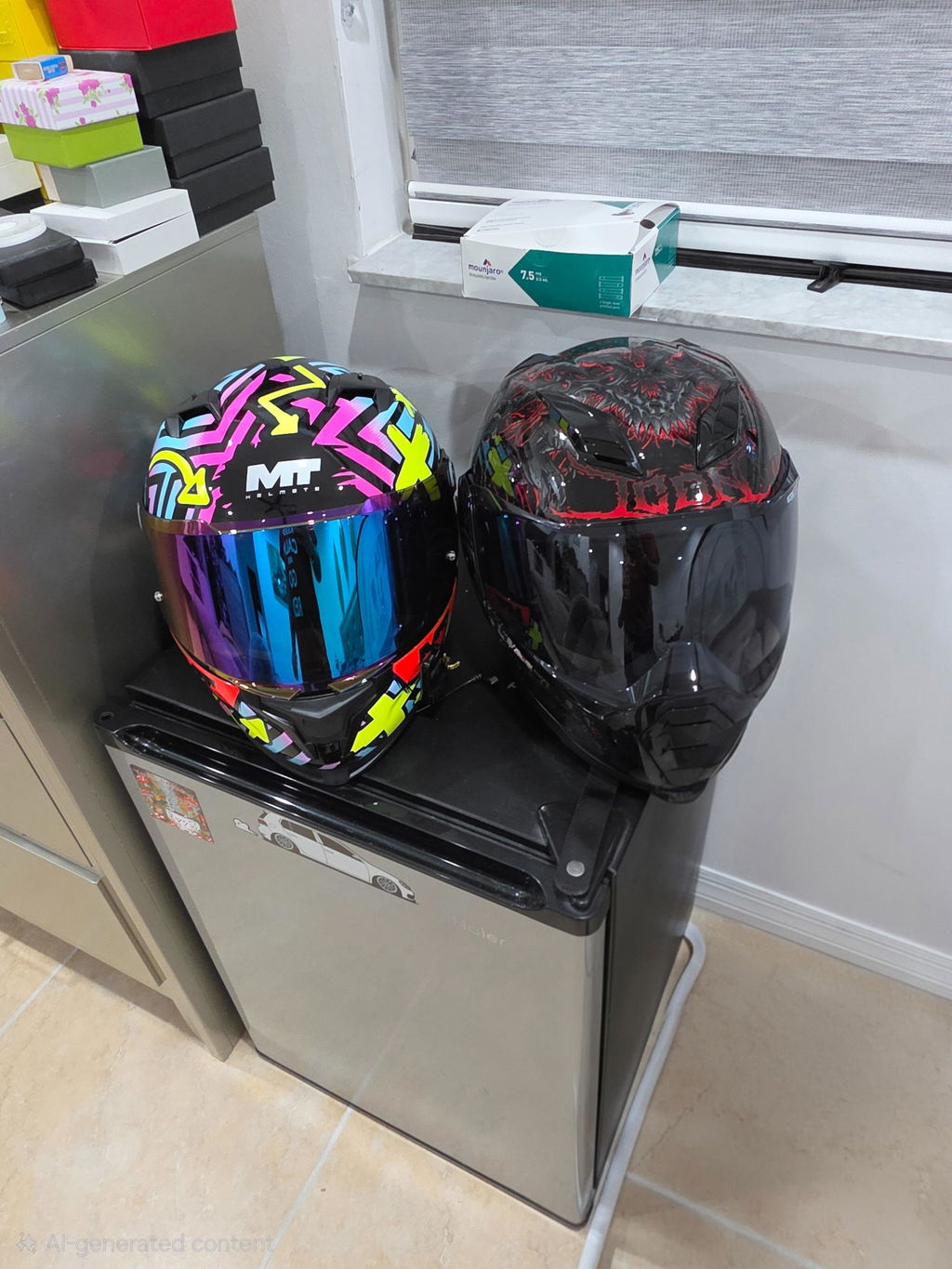 MT Helmets V 28B Pinlock Ready Visor Iridium Blue For Stinger 2 Helmets