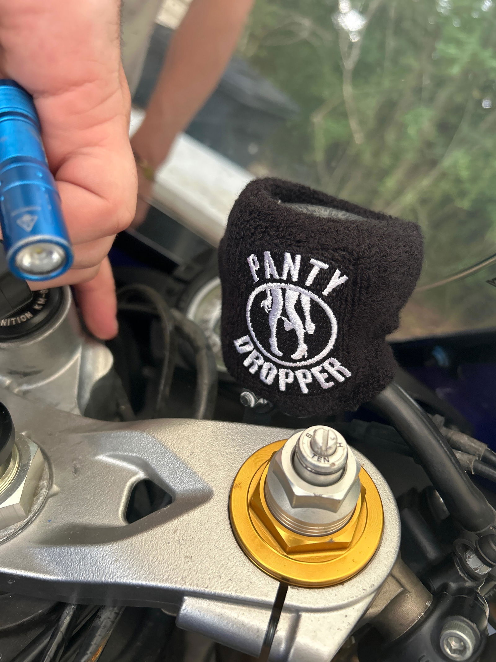 小物 PANTYDROPPER 500TX Panty Dropper - Reservoir Cover - Moto Loot