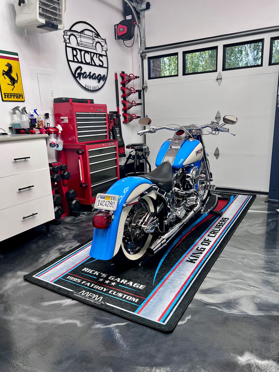 Suzuki Hayabusa 25th Anniversary Edition Garage & Pit Mat | MM7352