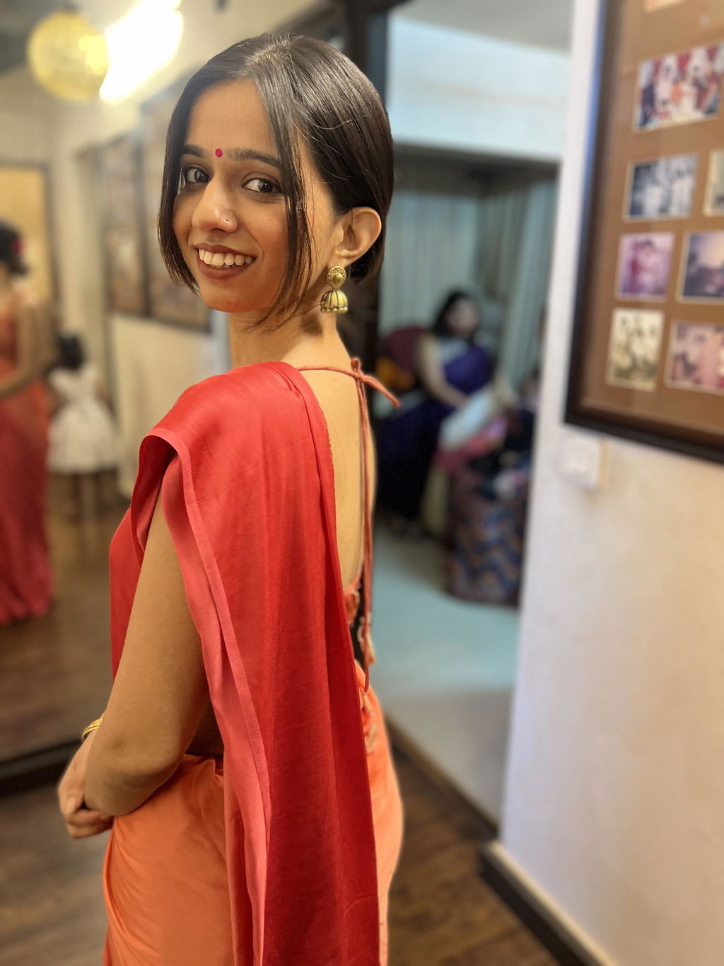 Golden Dome Jhumka