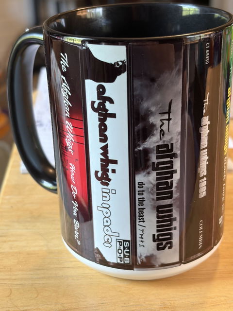 The Afghan Whigs Albums Cassette Collection Retro Accent Mug