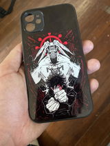 Carcasa Megumi Fushiguro y Mahoraga "El Tesoro Divino" Jujutsu Kaisen – Funda Antigolpes