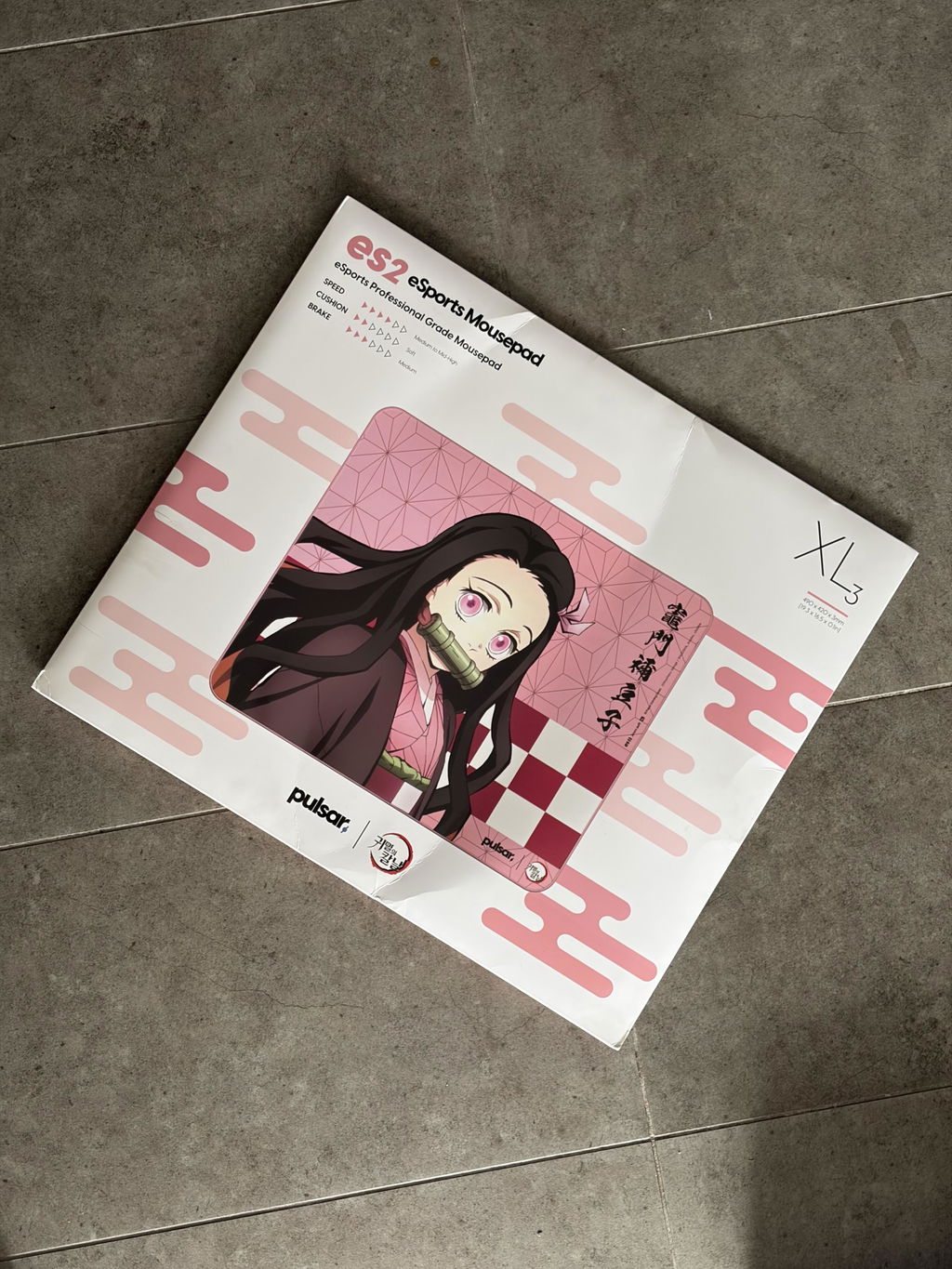 Mousepad Gamer Pulsar ES2 NEZUKO -KR DEMON SLAYER