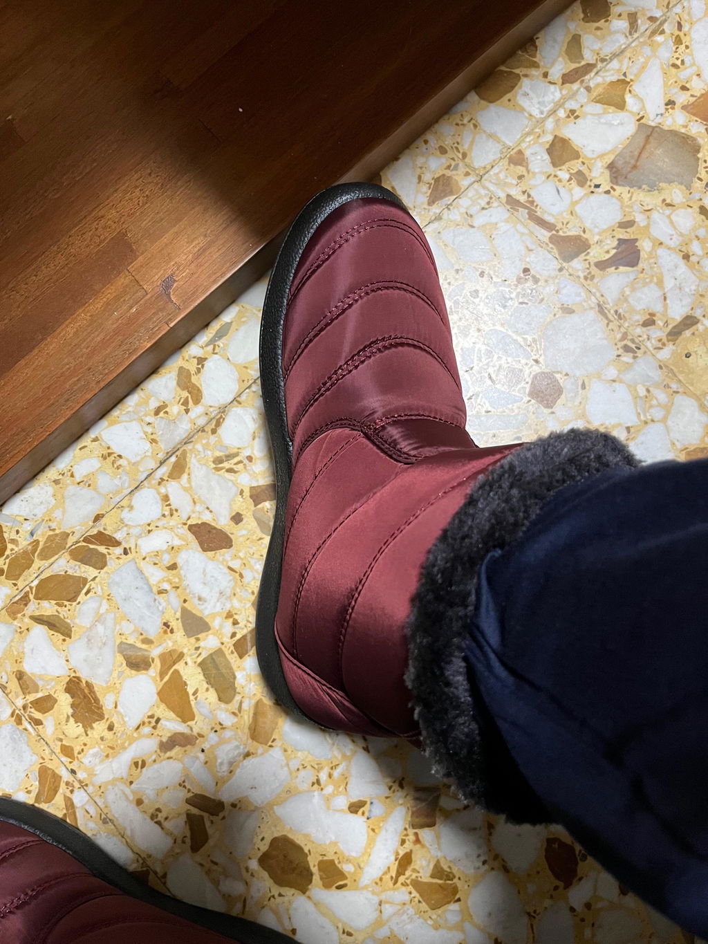 Botas Impermeables de Invierno Interior de Corderito