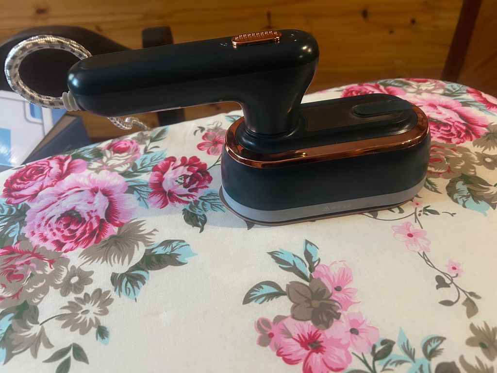 Plancha Vapor Portatil 1200W 100ml Calentamiento Rápido