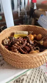 Handwoven Rectangular Rattan Wicker Basket