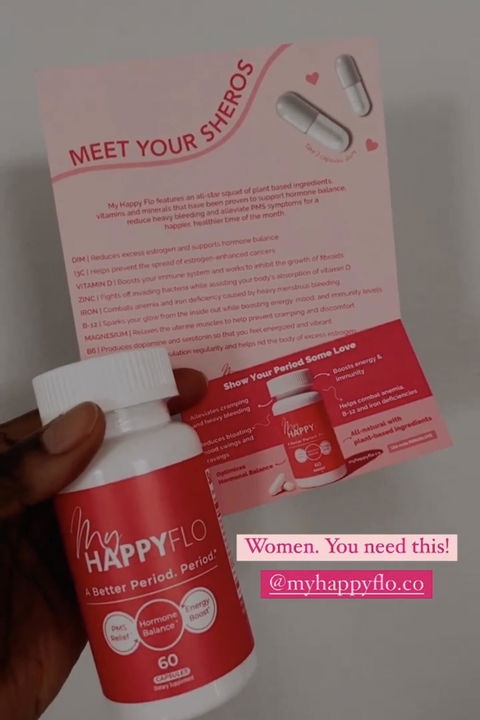 My Happy Flo ~ Plant Based Period Relief Vitamin (One-time purchase)