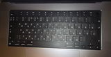 Ersatztasten & Scharniere für MacBook Pro/Air Tastatur Russisches Layout ISO
