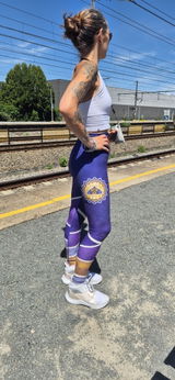 Lunar Moth High-waisted Leggings