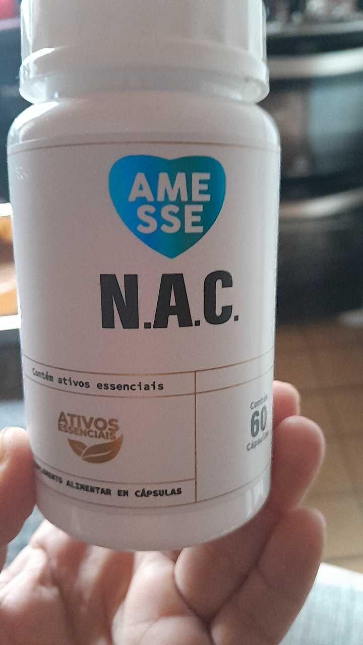 NAC - N-Acetilcisteína - 600mg - Precursor da Glutationa - 60