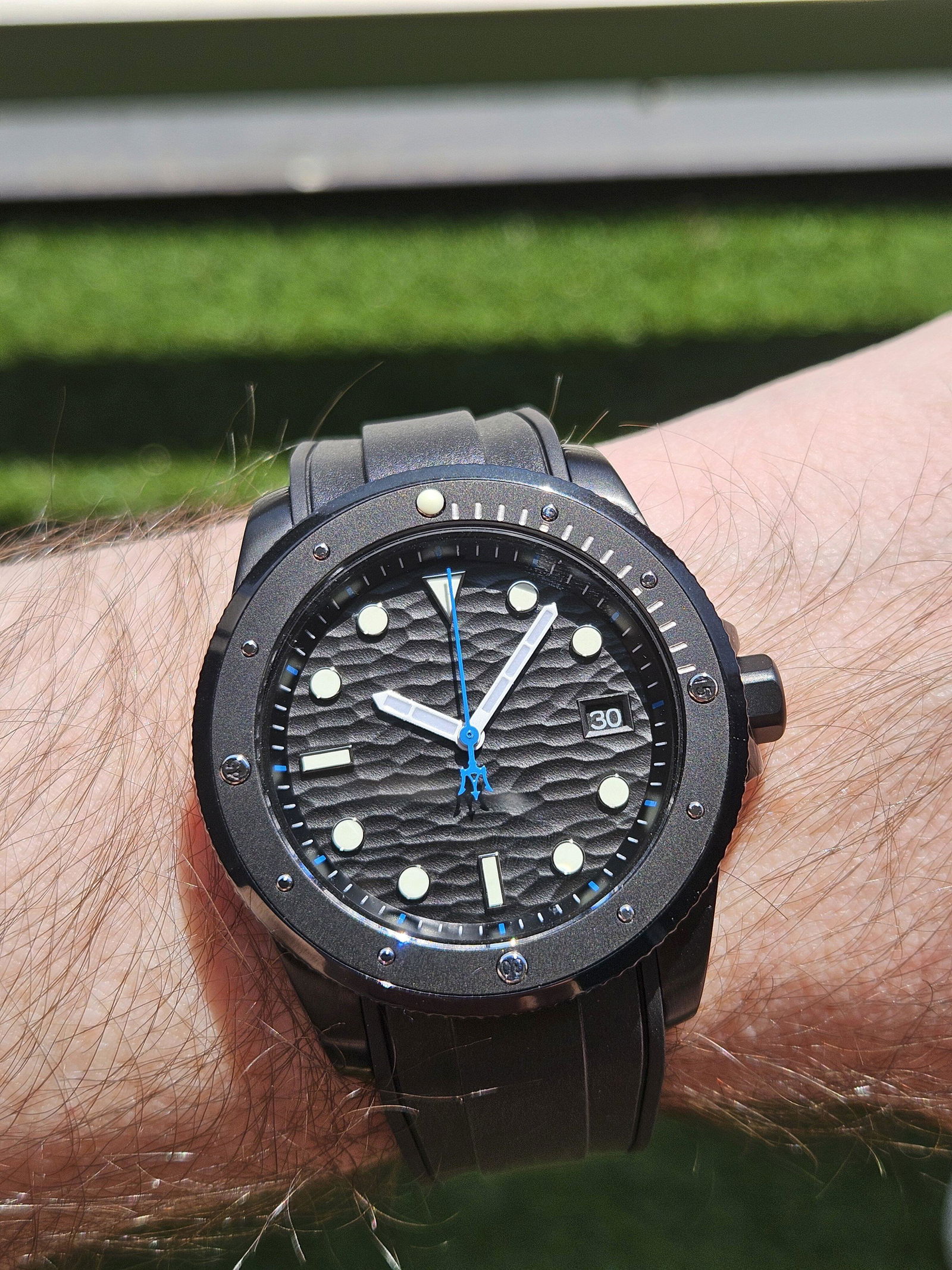 NMK303 - SKX/SRPD Top Hat Sapphire Crystal | namokiMODS