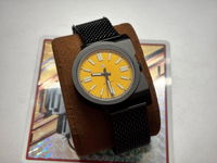 Watch Dial: Perpetual Enamel Yellow