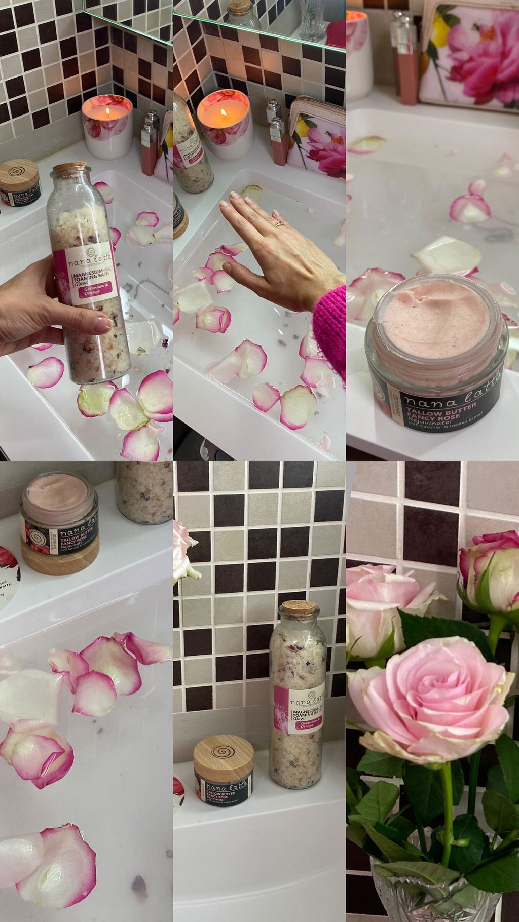 Tallow Butter Fancy Rose - with Bakuchiol & Rosehip extract