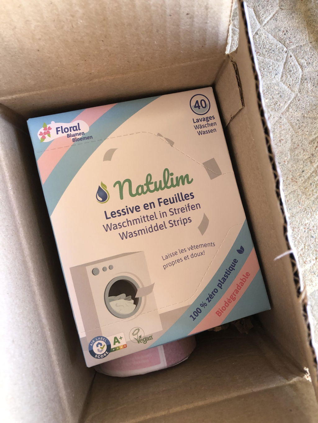 Éco-Feuilles de Lessive - 40 Lavages