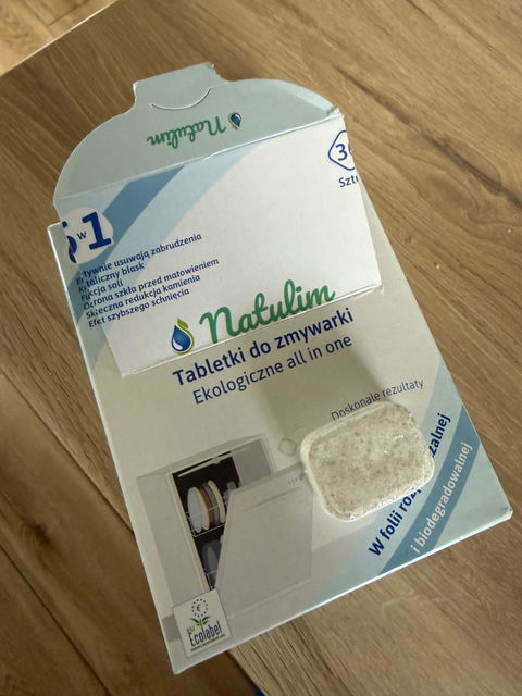 Eko kostki tabletki do zmywarki uniwersalne 6 w 1