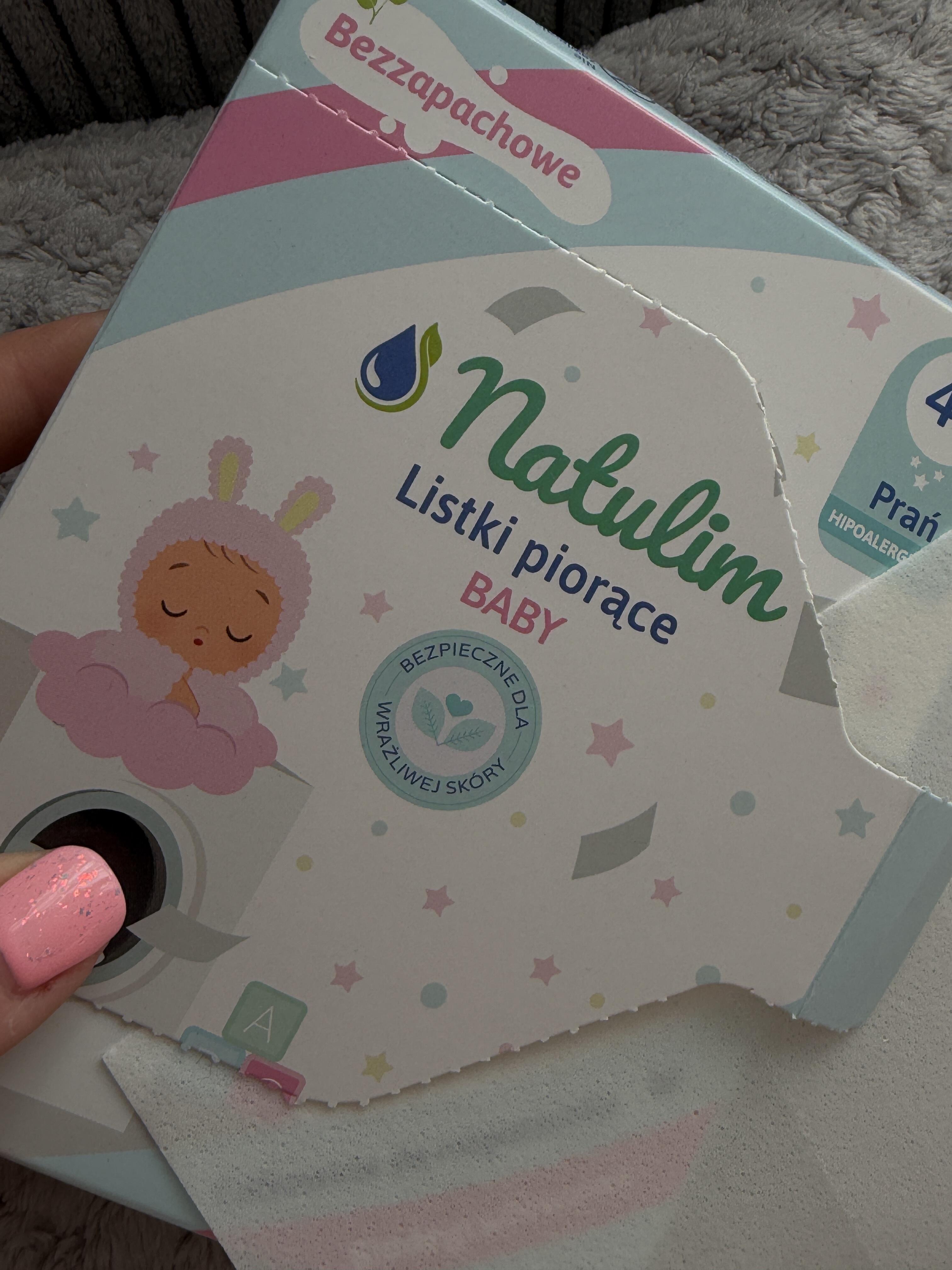 Eko listki do prania Natulim Baby