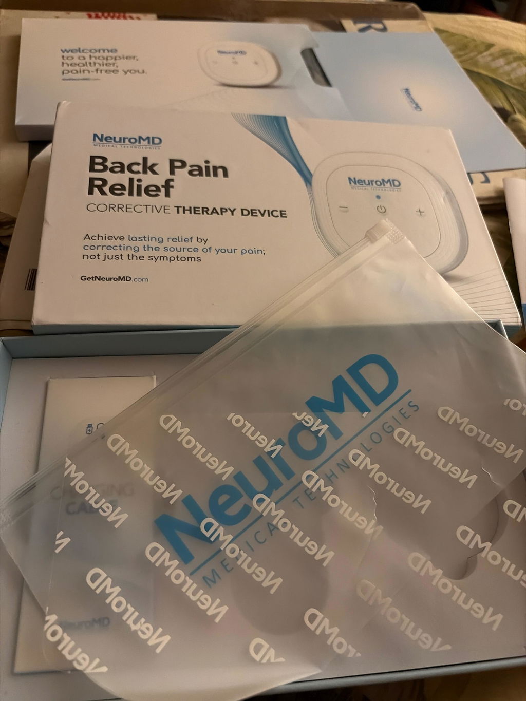 Customer photo: NeuroMD Foot and Lower Leg Corrective Therapy box