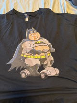 Fatman Fat Superhero Funny Unisex tee