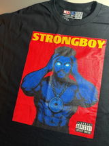 Strongboy Starboy Gym T-Shirt | Funny Workout Pump Cover Tee | Music Fitness Meme Top