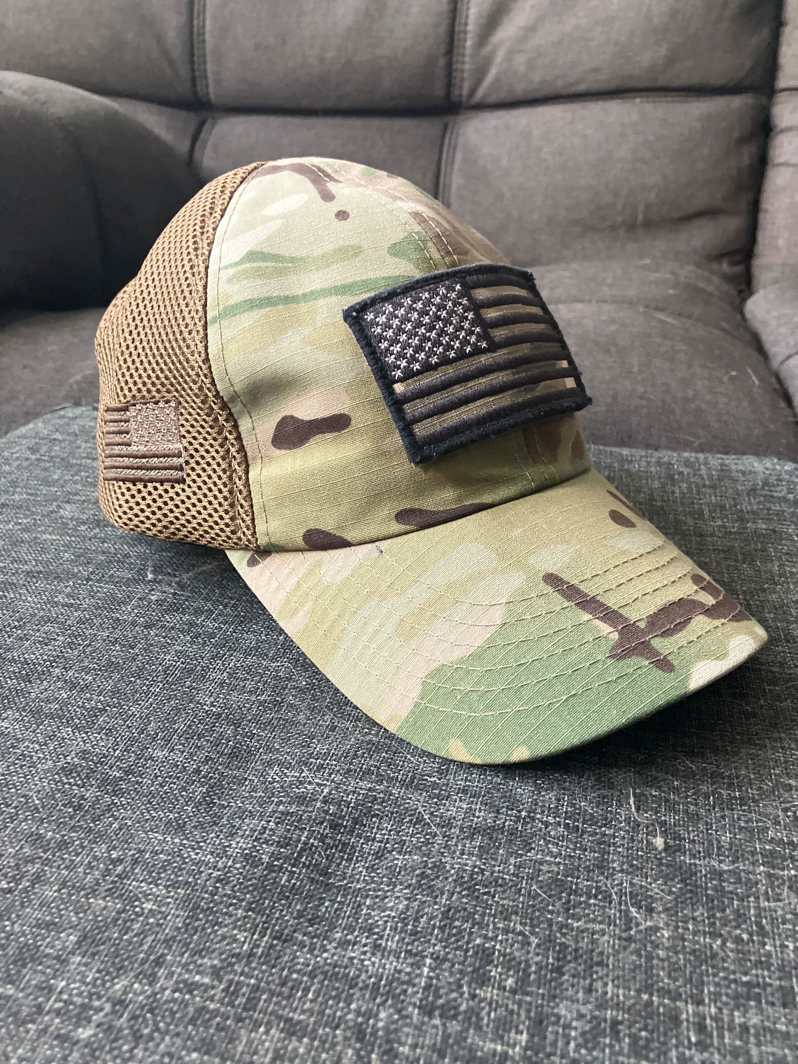 American Made Mesh Back Multicam Hat Collection – Nine Line Apparel