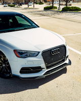 NINTE Front Bumper Lip For 2014-2016 Audi S3 A3 S Line Painted Spoiler Splitter