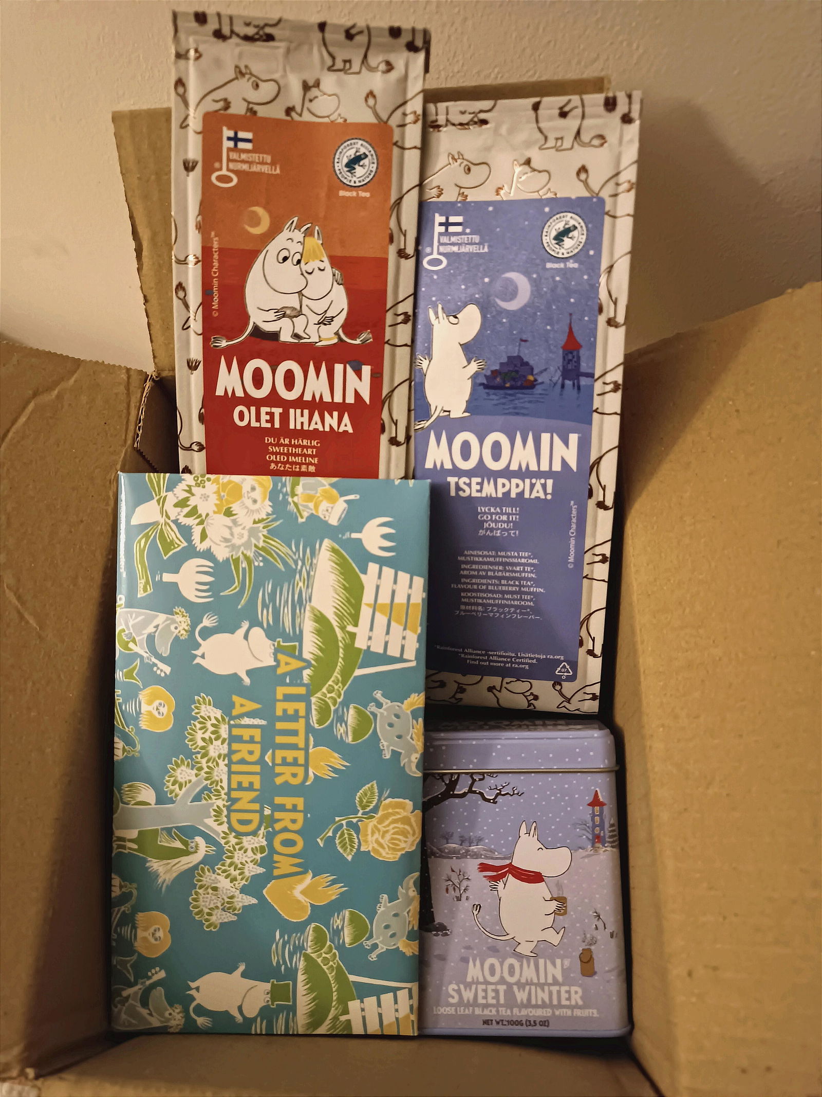 Moomin Forest Berry & Hibiscus tea NEW - Nordqvist Tea
