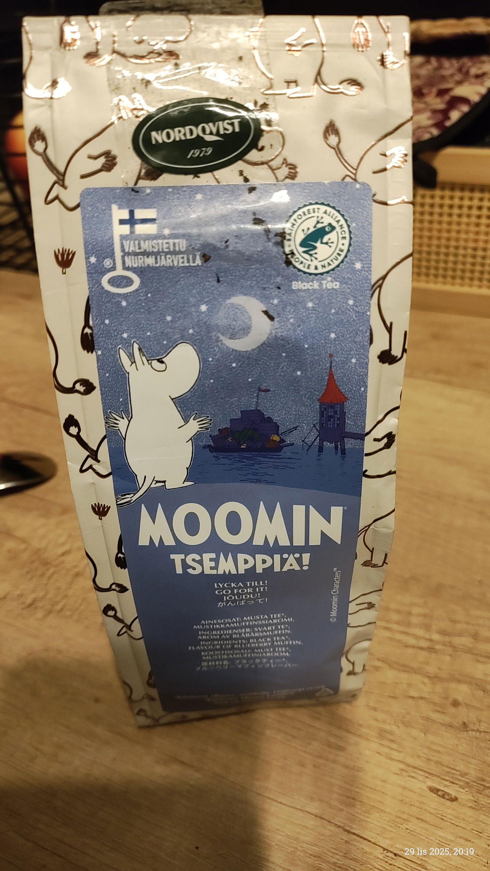 Moomin Forest Berry & Hibiscus tea NEW - Nordqvist Tea