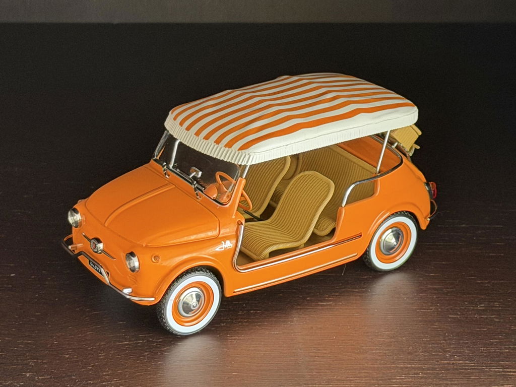 Fiat 500 Jolly 1965 Orange 1:18 – Norev