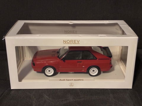 Audi Sport quattro 1985 Tornado Red 1:18 – Norev