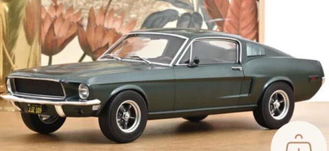 Ford Mustang Fastback 1968 Satin Green metallic 1:12 – Norev