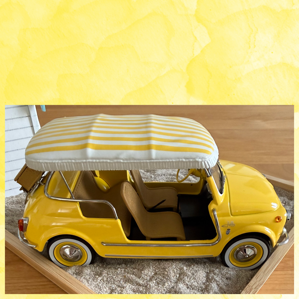 Fiat 500 Jolly 1965 Yellow 1:18 – Norev