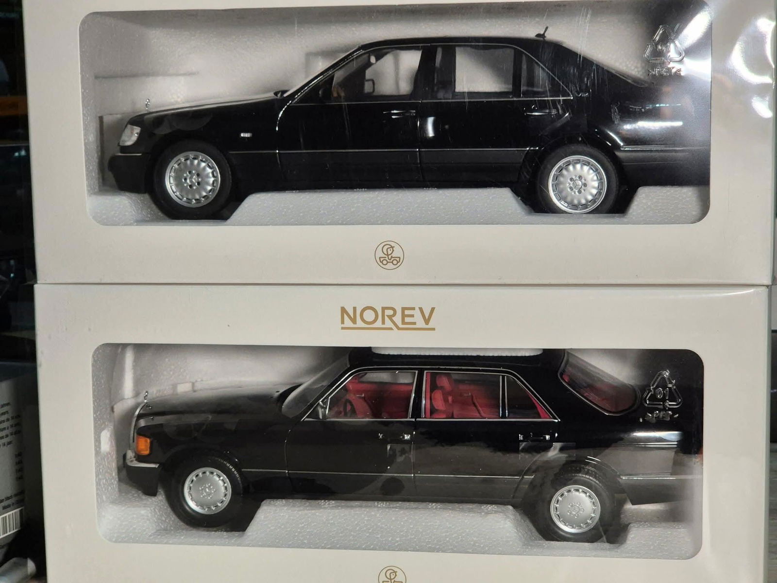 Mercedes-Benz 560 SEL 1991 Black 1:18 – Norev