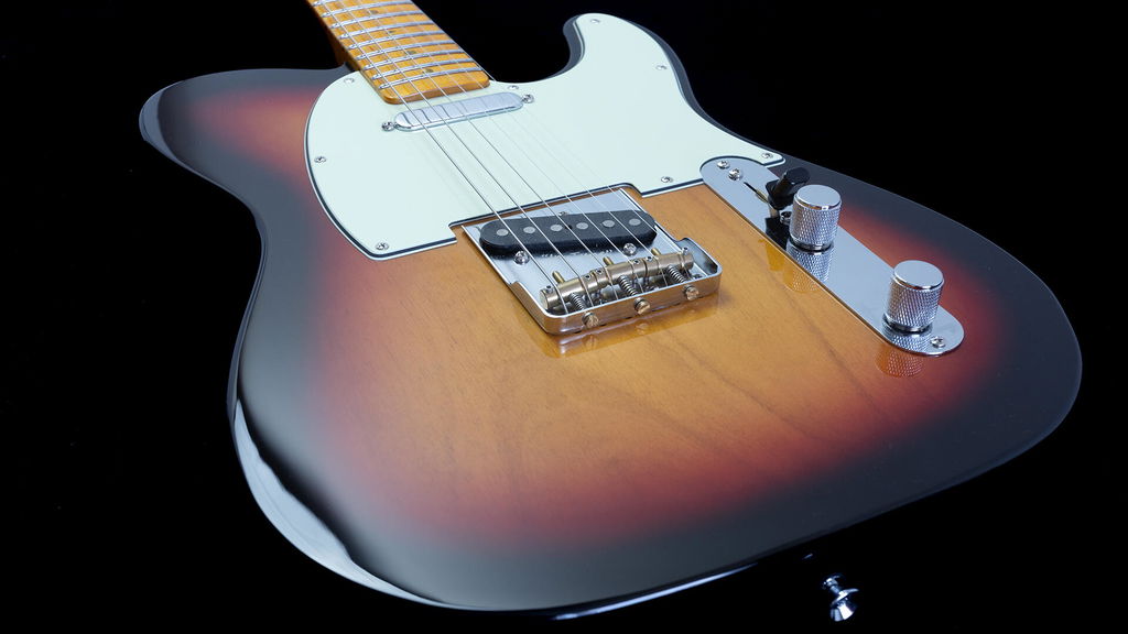3 Colour Sunburst Telecaster Style Body