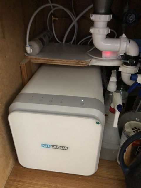 NU Aqua Efficiency Series Tankless 800GPD Reverse Osmosis System 2:1 Pure To Waste