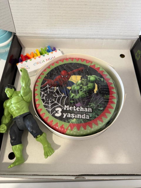Spiderman Hulk Pastası
