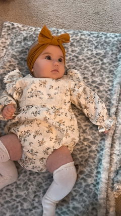 Flora Romper (from size 0-3 m)