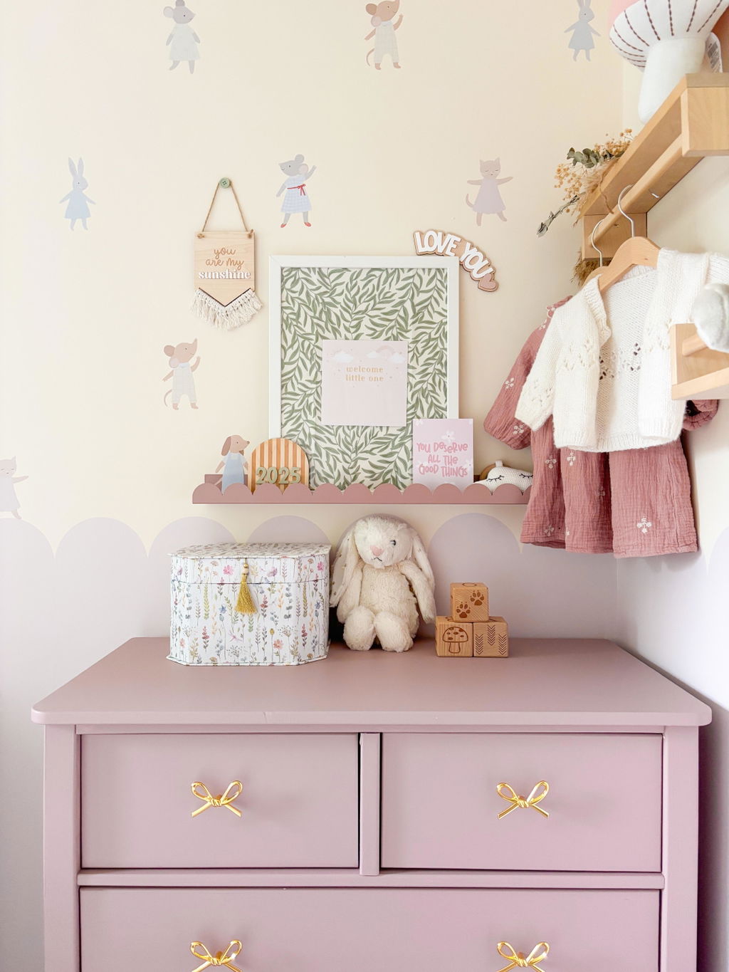 Dancing Animals Nursery Wall Stickers