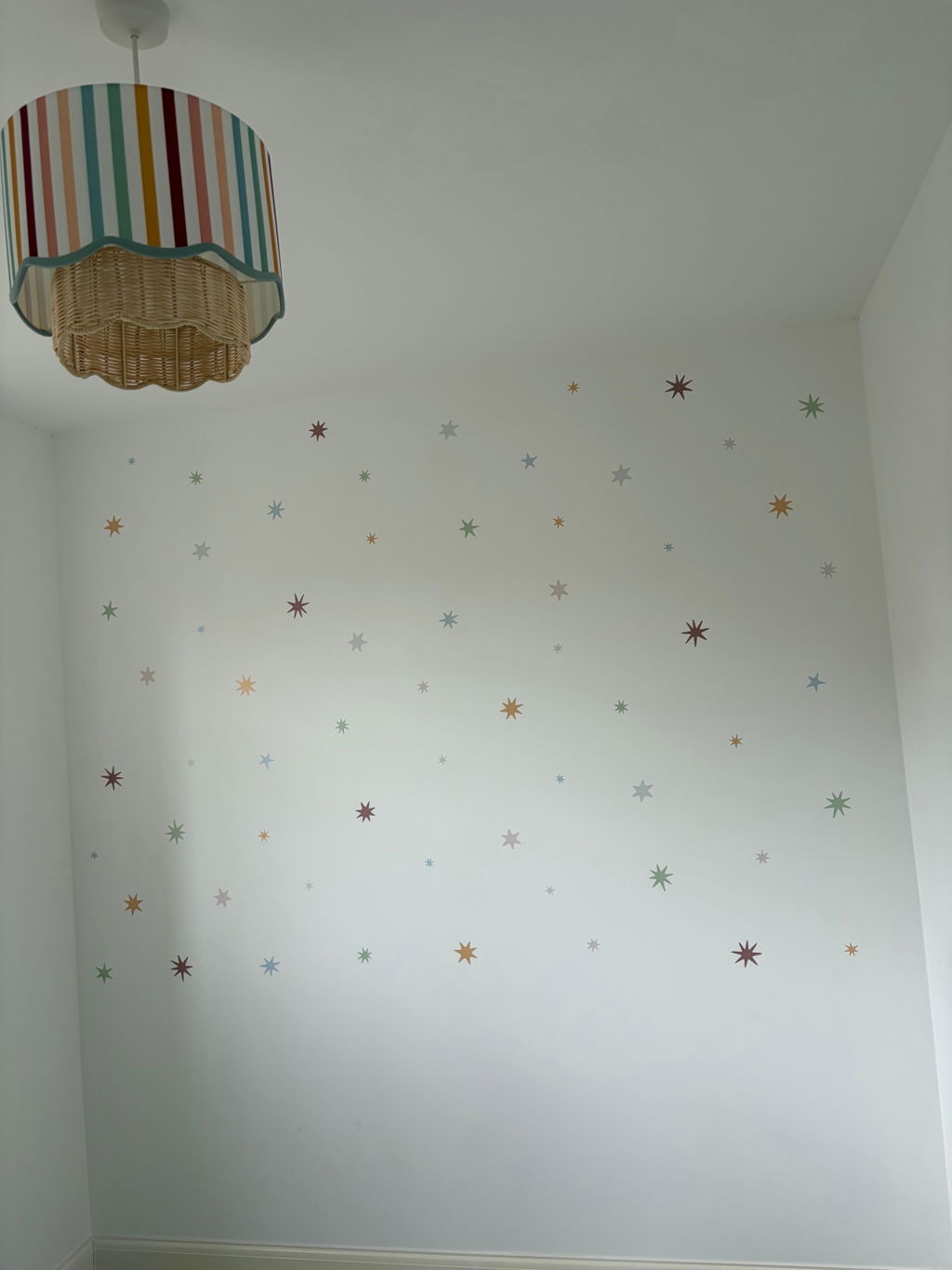 Scandi Starburst Nursery Wall Stickers