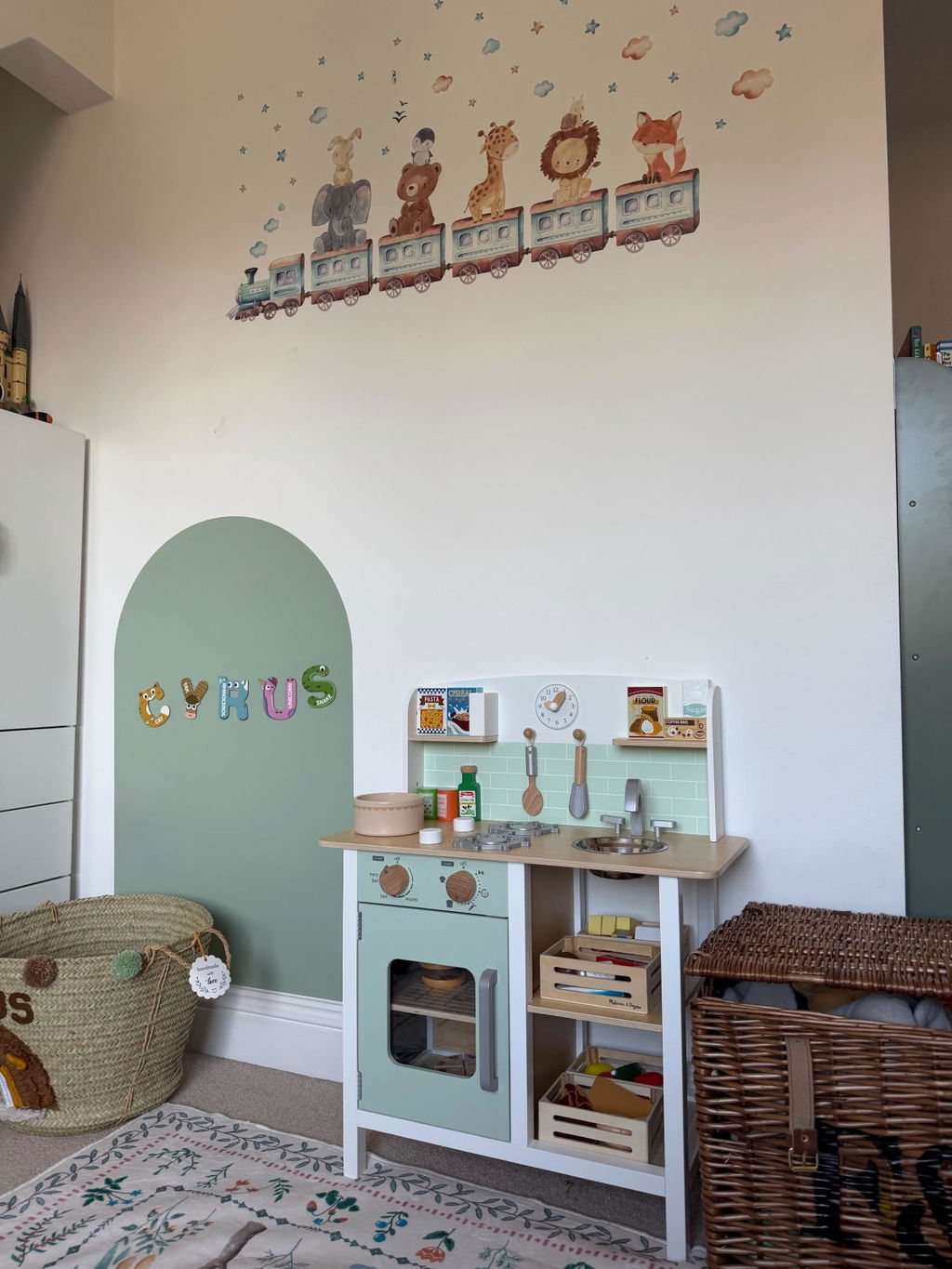 Magnetic Arch Nursery Wall Sticker