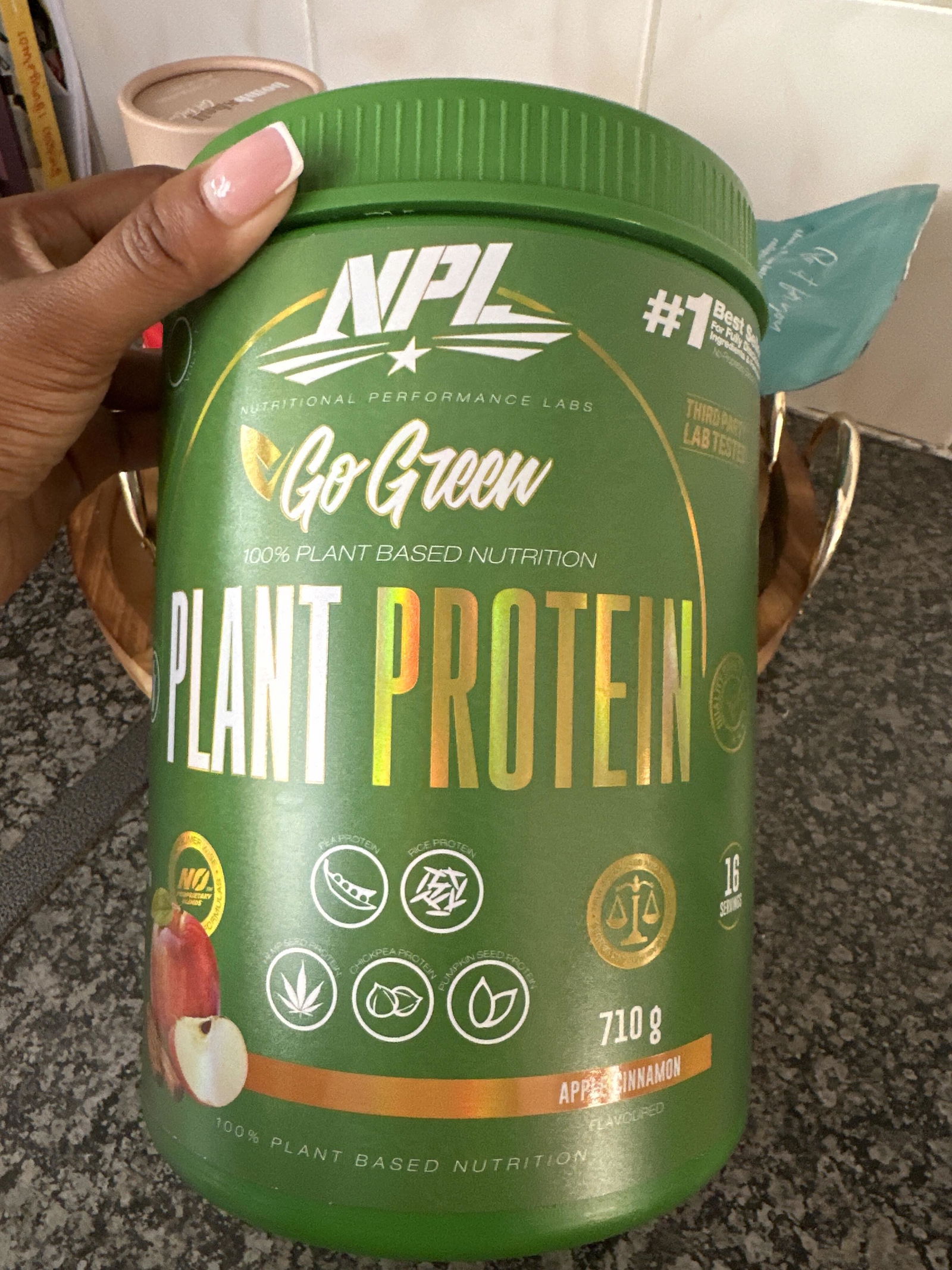 Vegan Protein - NPL Vegan Protein Plant-Based - Nutritional