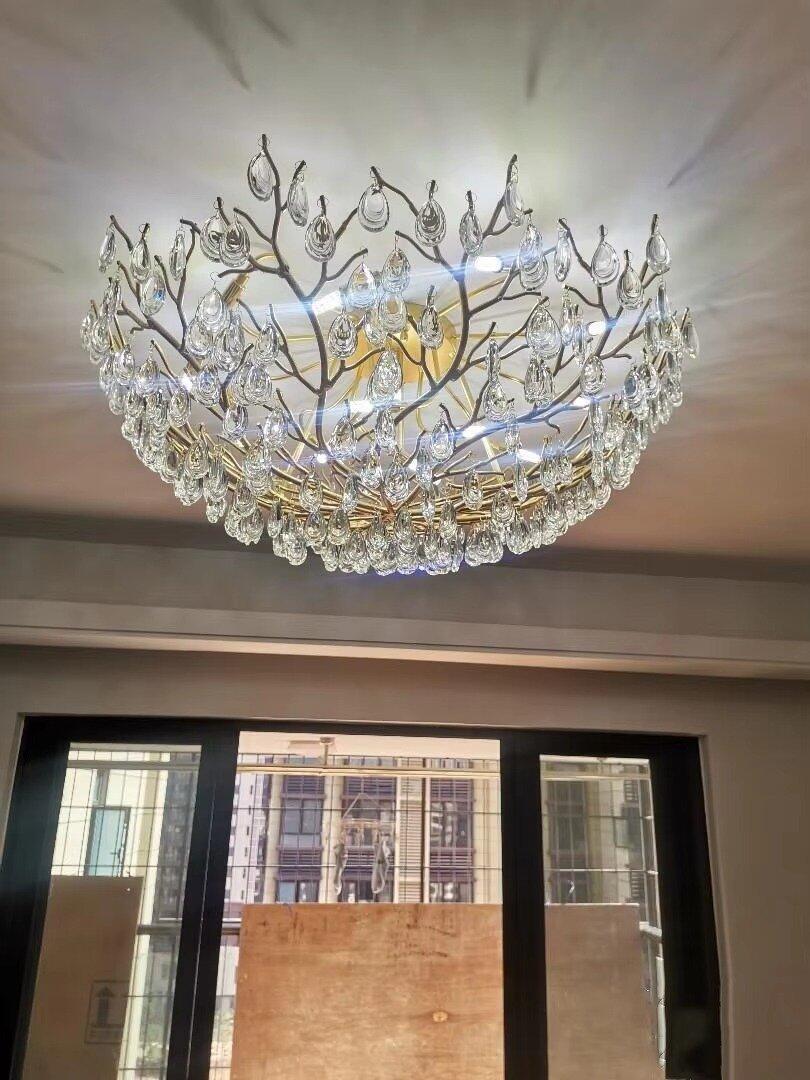 Selina Crystal Ceiling Lamp